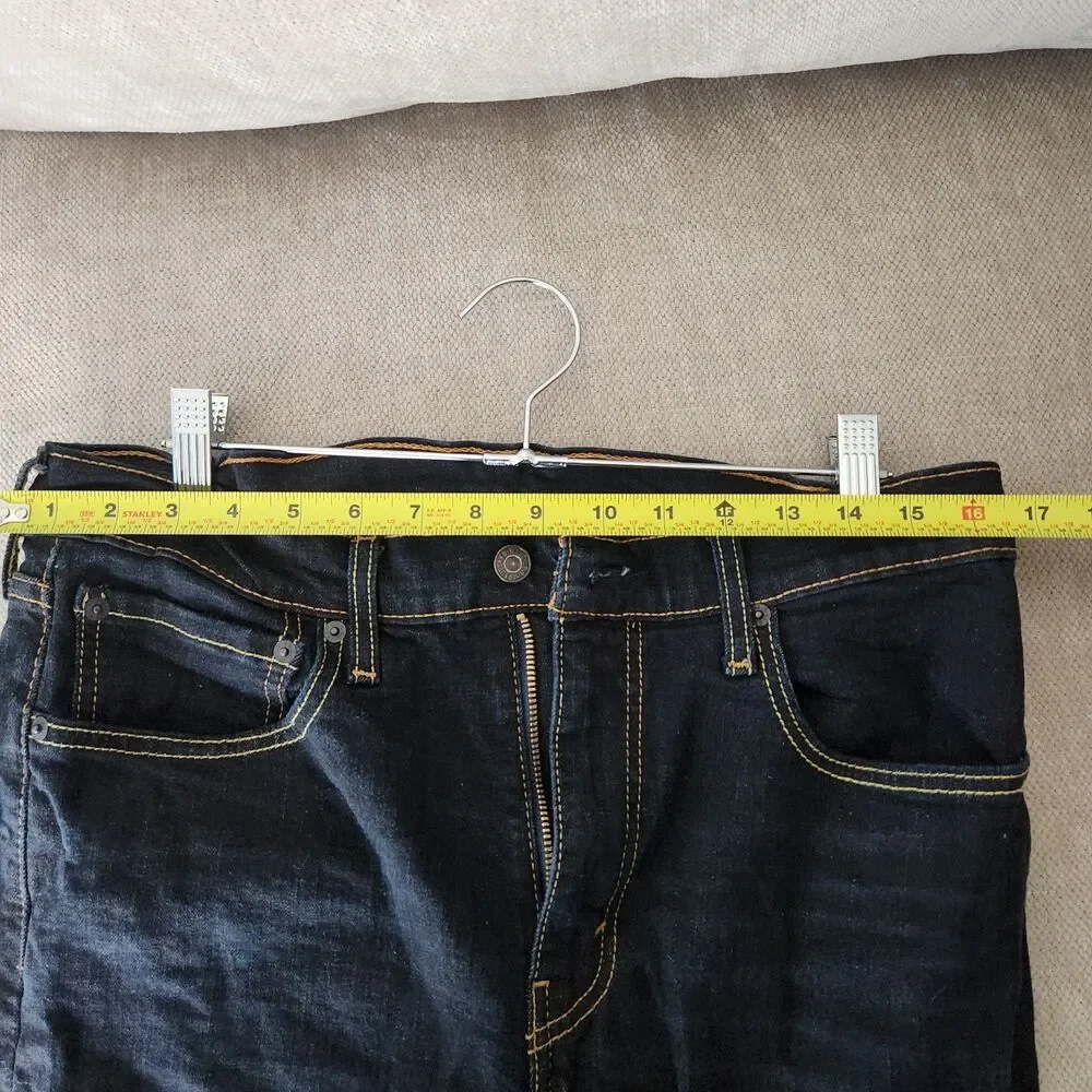 LEVI'S 519 36X34 Dark Blue Wash‎ Jeans